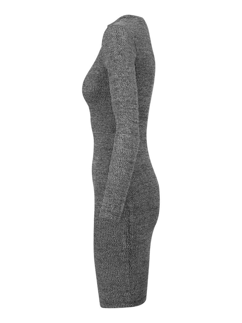 Urban Classics - Robe motif/style Côtelé Gris Noir - Kiabi