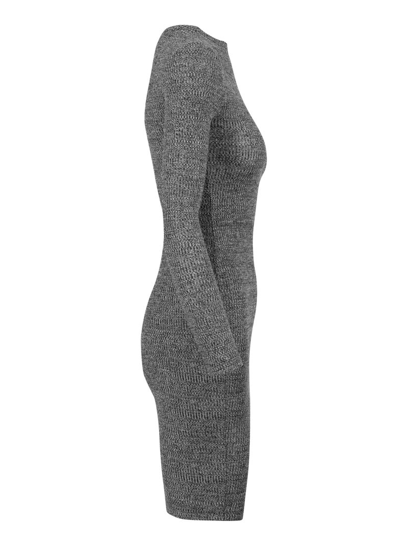 Urban Classics - Robe motif/style Côtelé Gris Noir - Kiabi