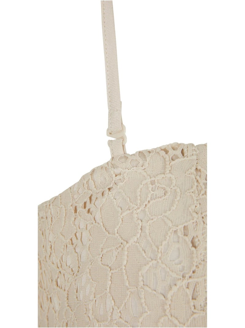 Urban Classics - Robe motif/style Lacets Blanc nacré - Kiabi