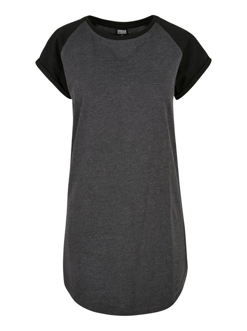 Urban Classics - Robe t-shirt Gris Gris anthracite - Kiabi