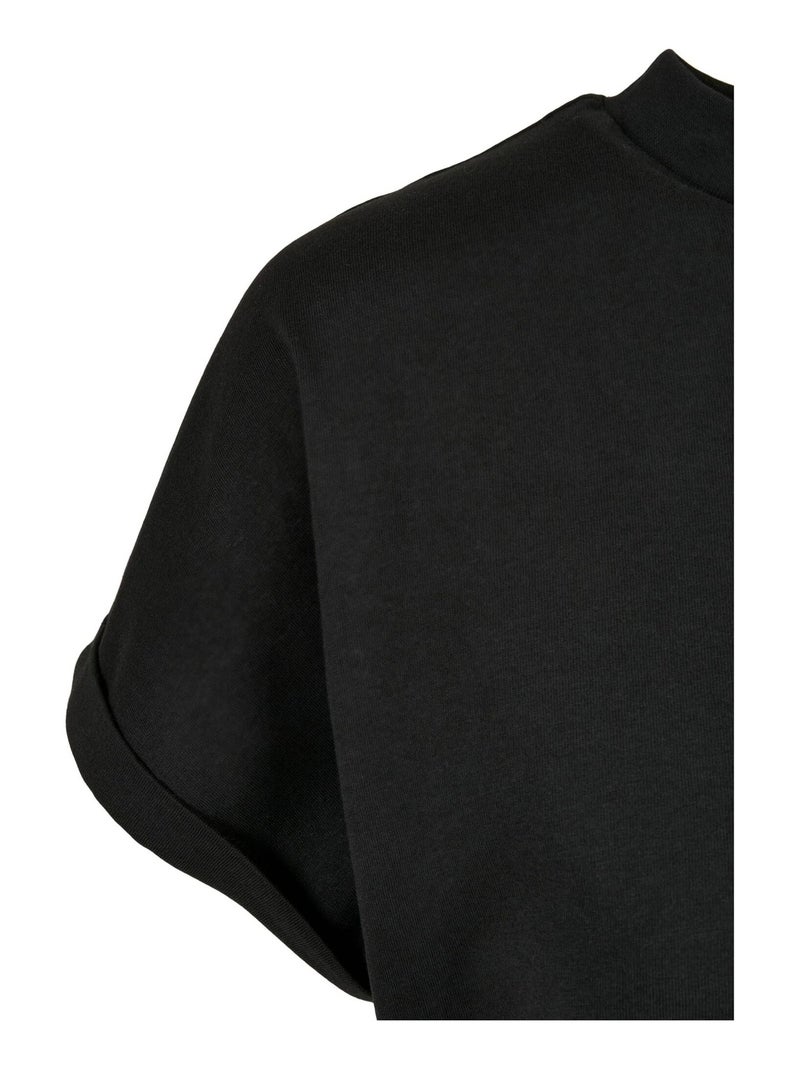 Urban Classics - Robe t-shirt manches cut-on Noir - Kiabi