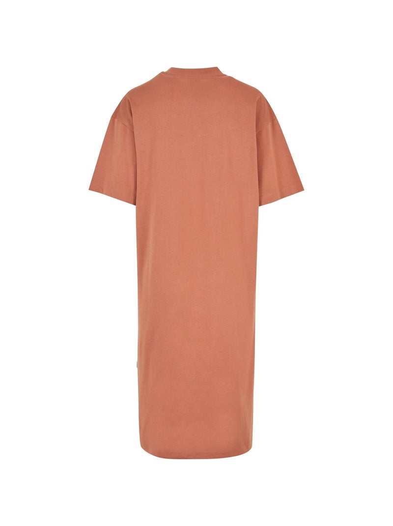 Urban Classics - Robe t-shirt motif/style Long Terracotta - Kiabi