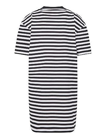 Urban Classics - Robe t-shirt motif/style rayé