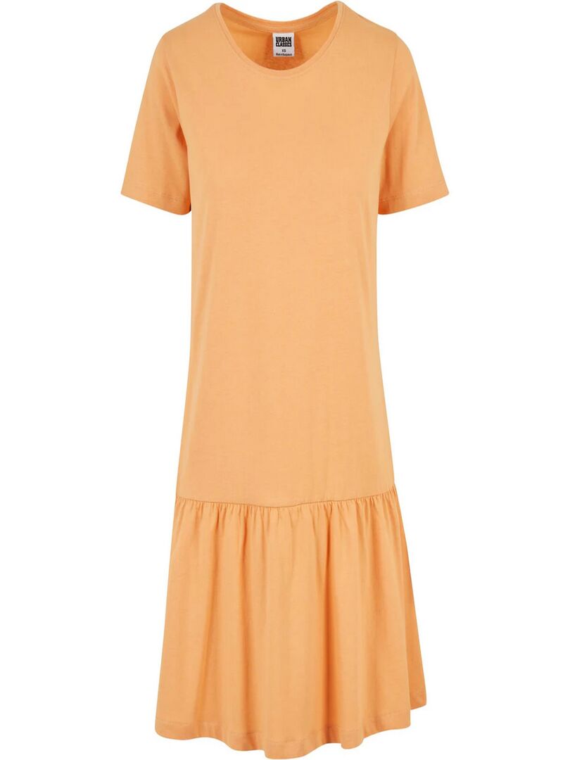 Urban Classics - Robe t-shirt VALANCE Orange mandarine - Kiabi