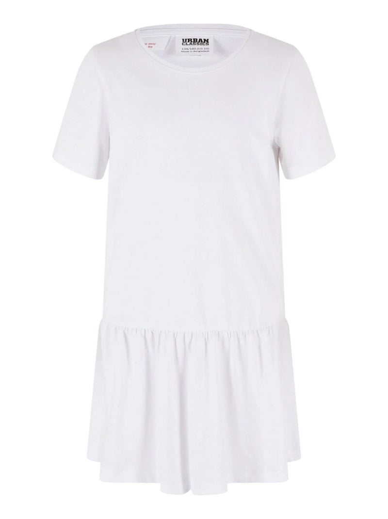 Urban Classics - Robes t-shirt VALANCE Blanc Noir - Kiabi