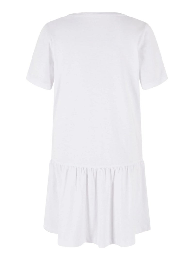 Urban Classics - Robes t-shirt VALANCE Blanc Noir - Kiabi