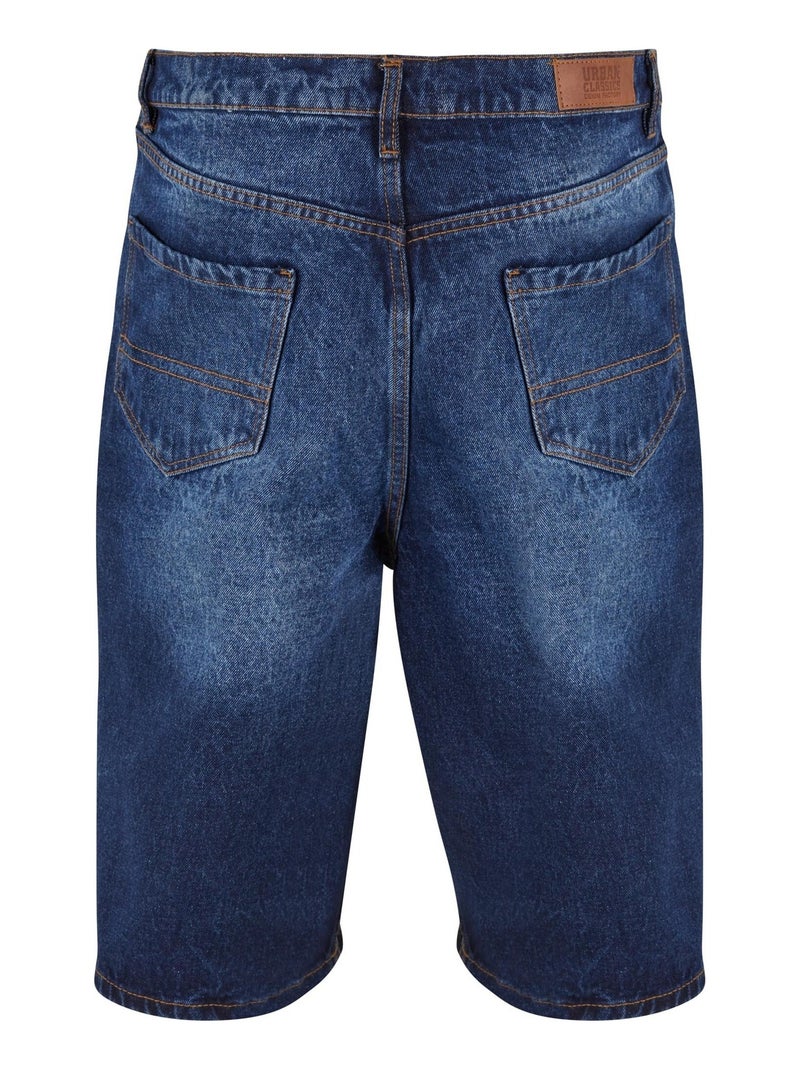 Urban Classics - Short 90'S Bleu marine - Kiabi