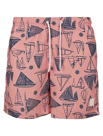 Urban Classics - Short de bain motif/style À motifs