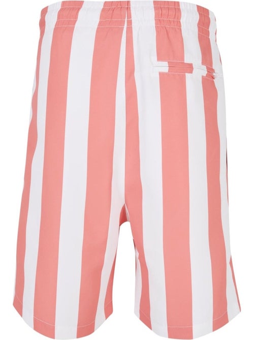 Urban Classics - Short de bain motif/style à rayures - Kiabi