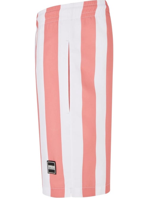 Urban Classics - Short de bain motif/style à rayures - Kiabi