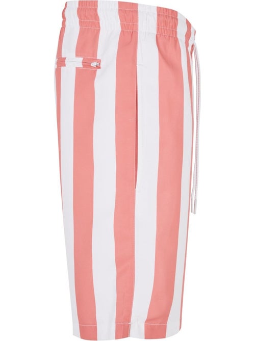 Urban Classics - Short de bain motif/style à rayures - Kiabi