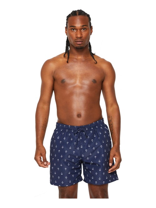 Urban Classics - Short de bain motif/style ancre - Kiabi Urban Classics - Short de bain motif/style ancre - Kiabi