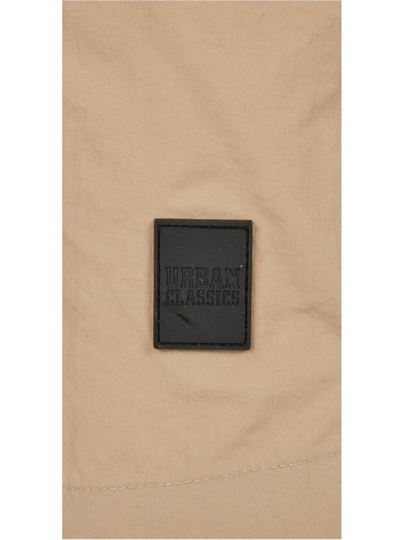 Urban Classics - Short de bain motif/style Bloc Beige - Kiabi