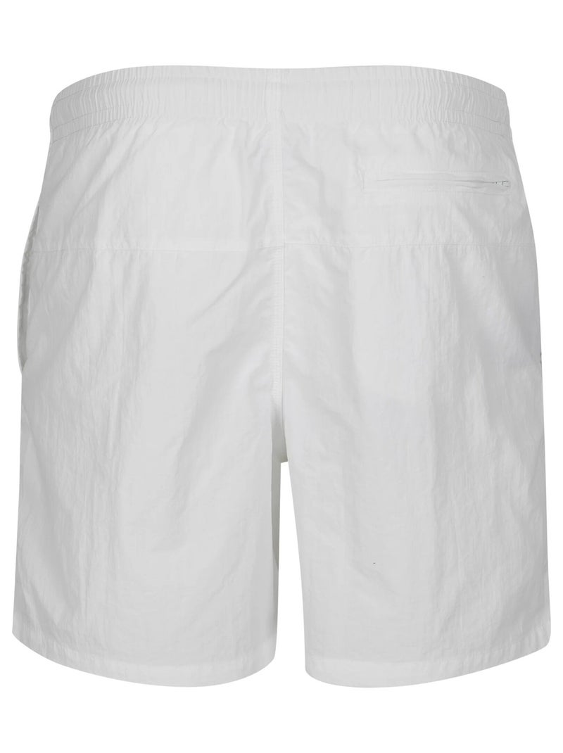 Urban Classics - Short de bain motif/style Bloc Blanc - Kiabi