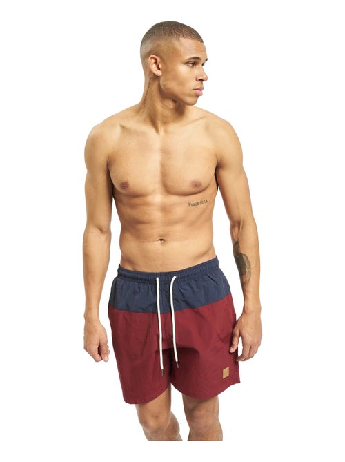 Urban Classics - Short de bain motif/style Bloc - Kiabi Urban Classics - Short de bain motif/style Bloc - Kiabi