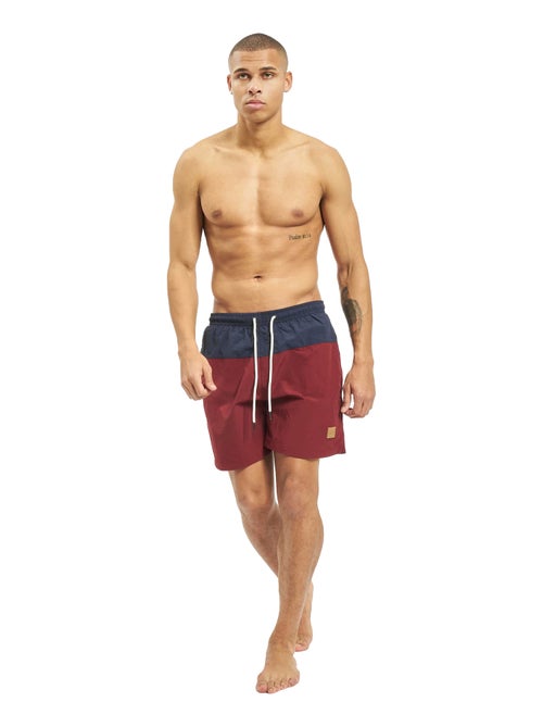 Urban Classics - Short de bain motif/style Bloc - Kiabi Urban Classics - Short de bain motif/style Bloc - Kiabi