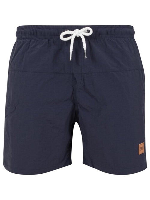 Urban Classics - Short de bain motif/style Bloc - Kiabi