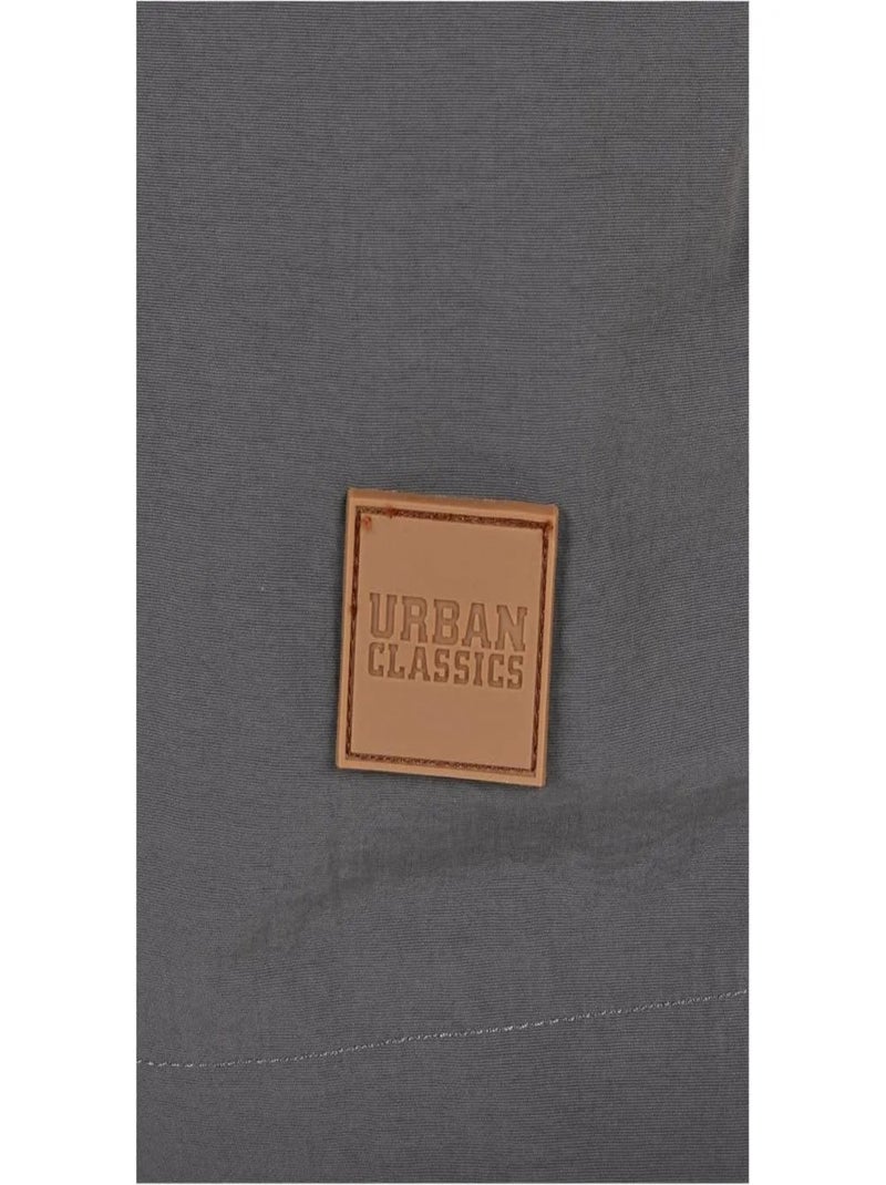 Urban Classics - Short de bain motif/style Bloc Gris foncé - Kiabi