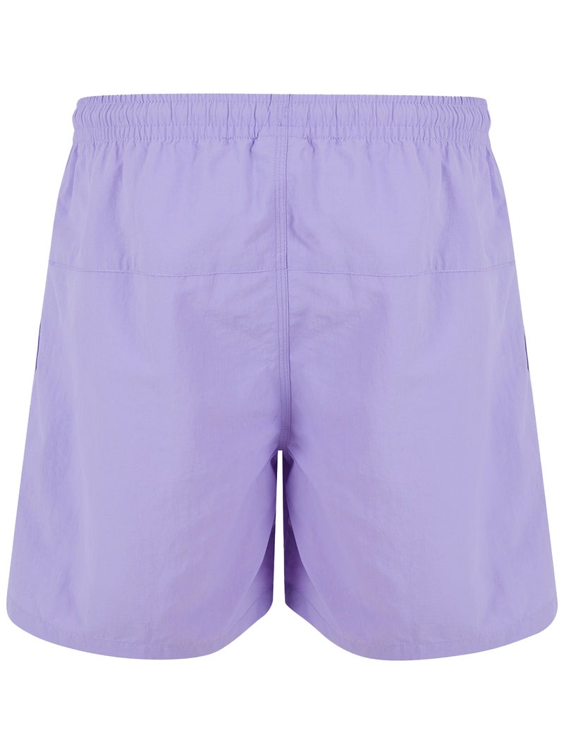 Urban Classics - Short de bain motif/style Bloc Gris perle - Kiabi