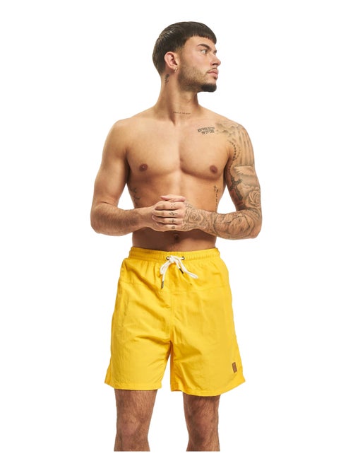 Urban Classics - Short de bain motif/style Bloc - Kiabi