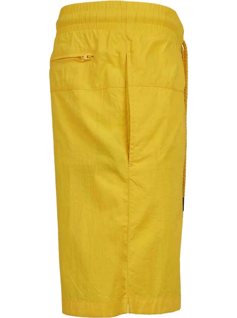 Urban Classics - Short de bain motif/style Bloc Jaune poussin - Kiabi