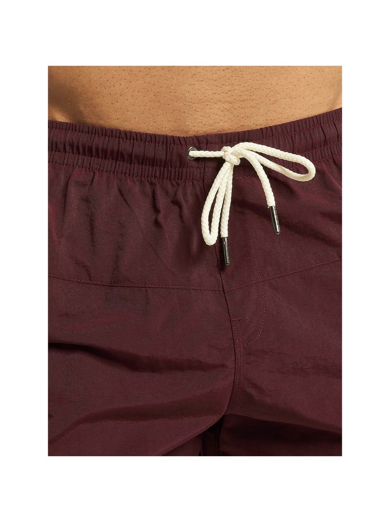 Urban Classics - Short de bain motif/style Bloc Lavande - Kiabi