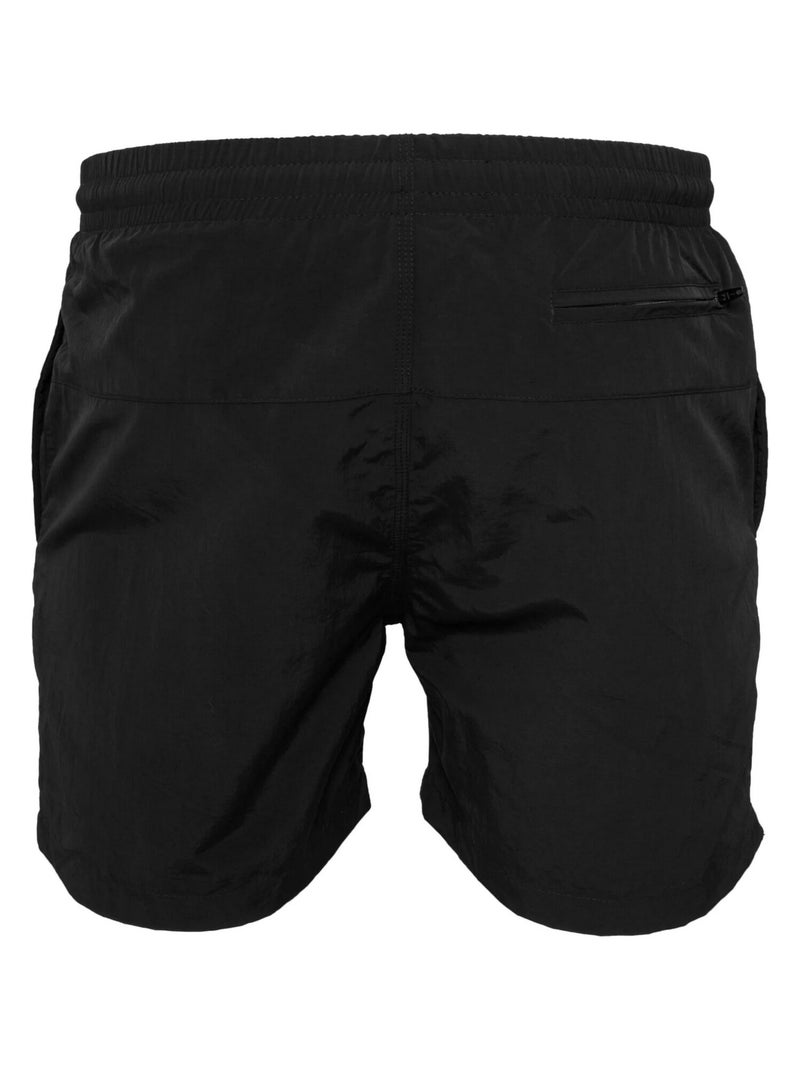 Urban Classics - Short de bain motif/style Bloc Noir - Kiabi