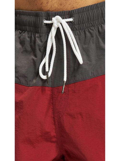 Urban Classics - Short de bain motif/style Bloc - Kiabi