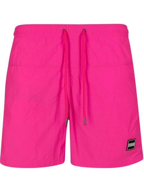Urban Classics - Short de bain motif/style Bloc - Kiabi