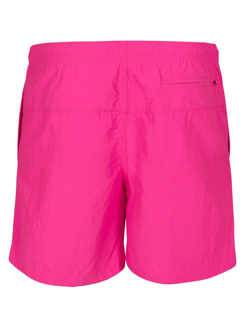 Urban Classics - Short de bain motif/style Bloc Rose - Kiabi