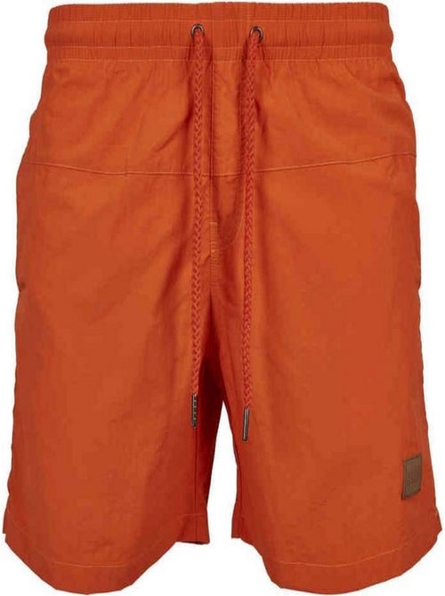 Urban Classics - Short de bain motif/style Bloc - Kiabi