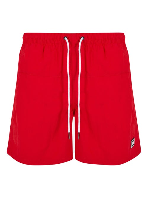 Urban Classics - Short de bain motif/style Bloc - Kiabi