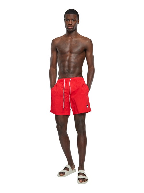Urban Classics - Short de bain motif/style Bloc - Kiabi