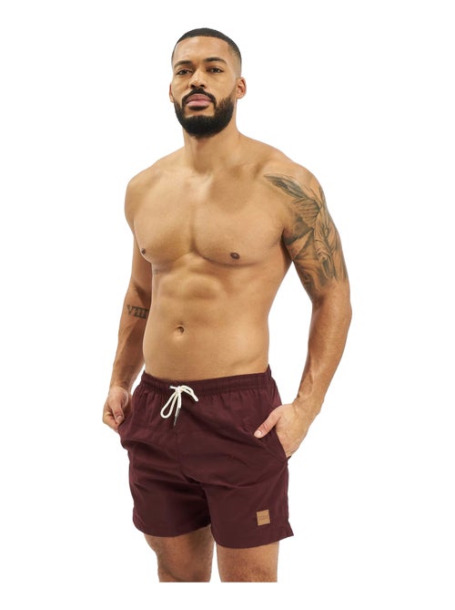 Urban Classics - Short de bain motif/style Bloc - Kiabi