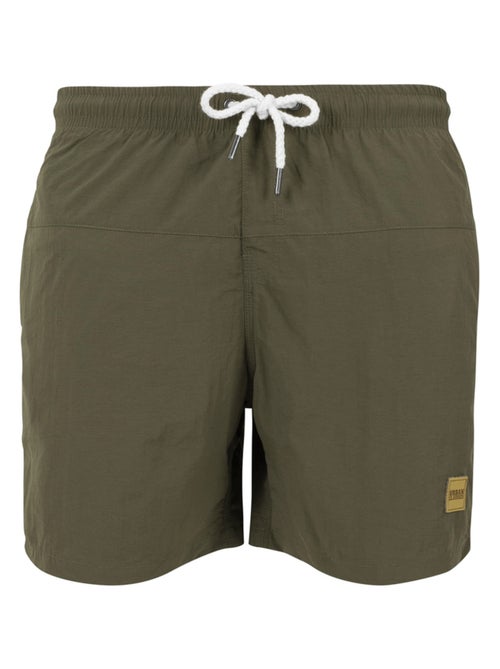 Urban Classics - Short de bain motif/style Bloc - Kiabi Urban Classics - Short de bain motif/style Bloc - Kiabi