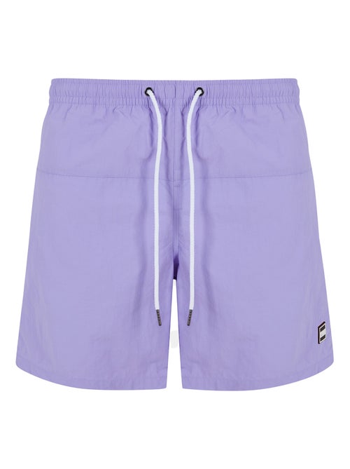 Urban Classics - Short de bain motif/style Bloc - Kiabi
