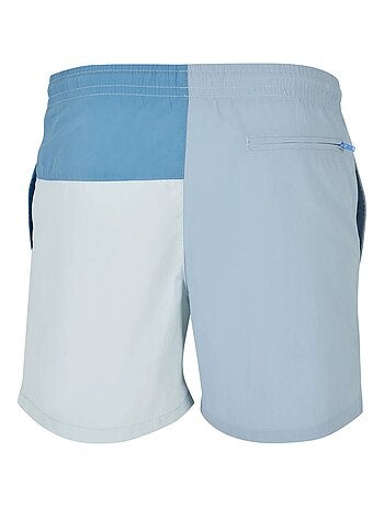 Urban Classics - Short de bain motif/style blocs de couleurs