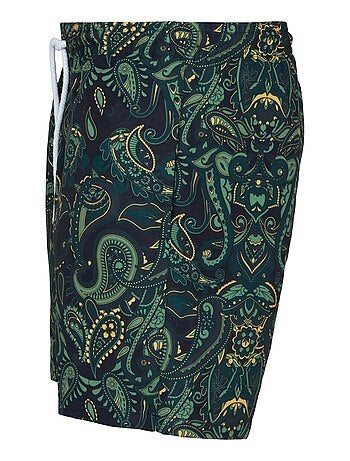 Urban Classics - Short de bain motif/style cachemire