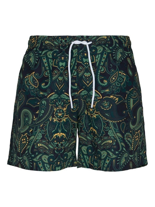 Urban Classics - Short de bain motif/style cachemire - Kiabi Urban Classics - Short de bain motif/style cachemire - Kiabi
