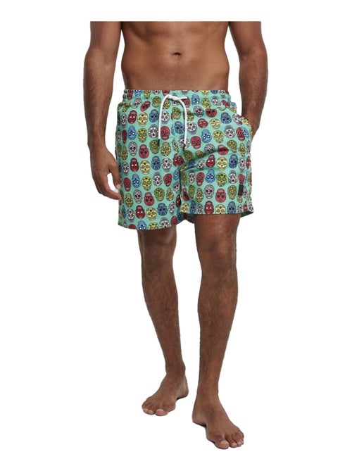 Urban Classics - Short de bain motif/style Crâne - Kiabi