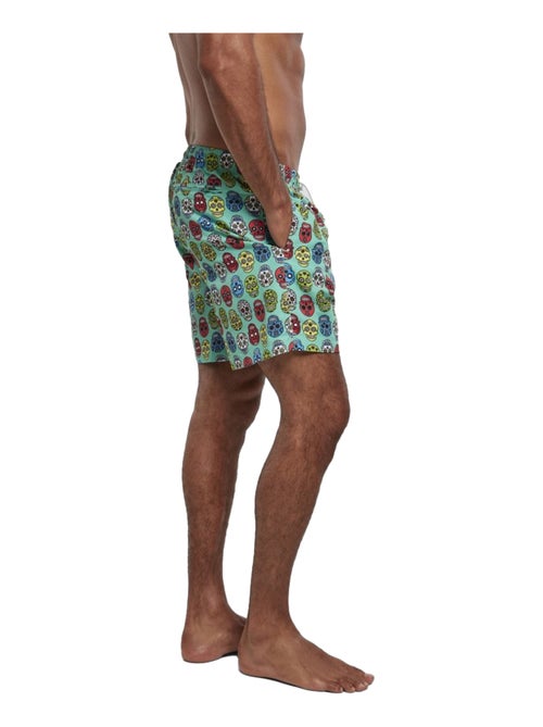 Urban Classics - Short de bain motif/style Crâne - Kiabi