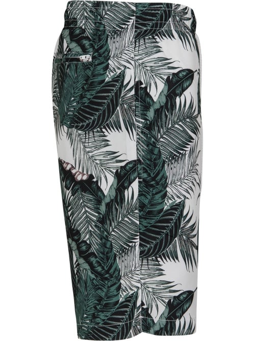 Urban Classics - Short de bain motif/style Feuille de palmier - Kiabi