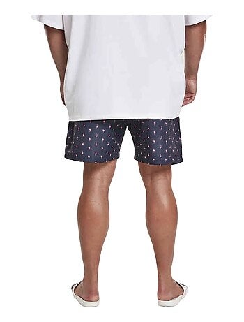 Urban Classics - Short de bain motif/style Flamant rose