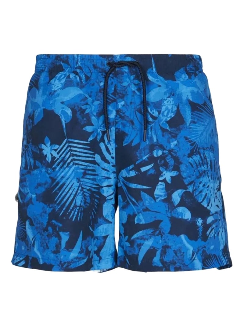 Urban Classics - Short de bain motif/style Fleur Bleu - Kiabi