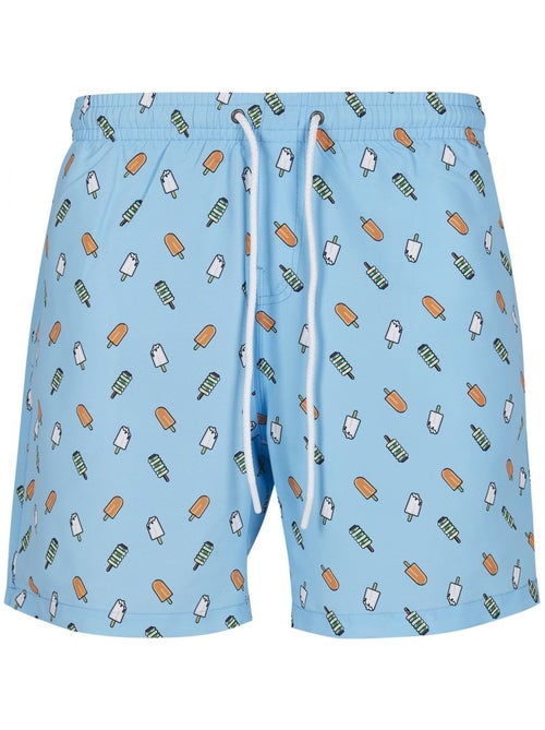 Urban Classics - Short de bain motif/style Glace - Kiabi