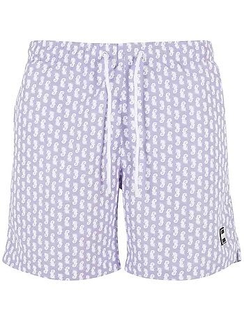 Urban Classics - Short de bain motif/style Hippocampe