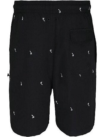 Urban Classics - Short de bain motif/style palmier