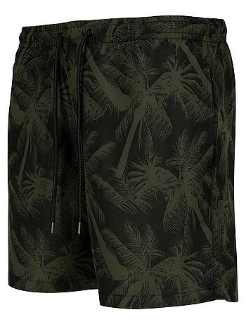 Urban Classics - Short de bain motif/style Palmier
