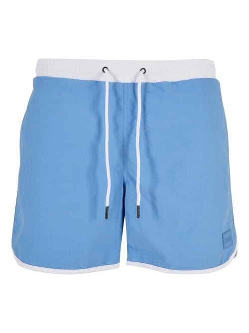 Urban Classics - Short de bain motif/style rétro - Kiabi Urban Classics - Short de bain motif/style rétro - Kiabi