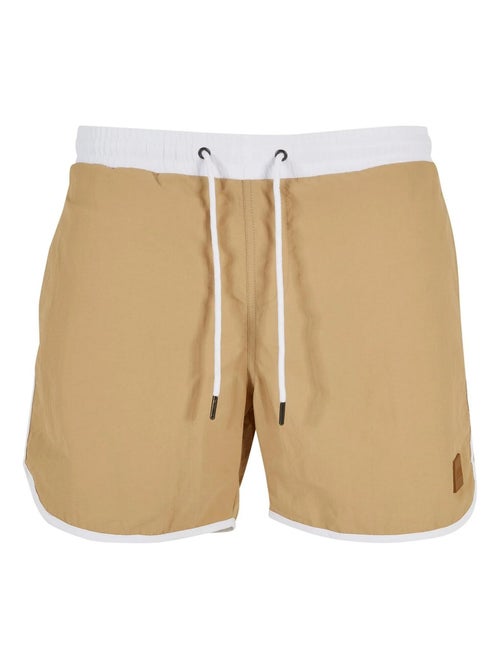Urban Classics - Short de bain motif/style rétro - Kiabi Urban Classics - Short de bain motif/style rétro - Kiabi